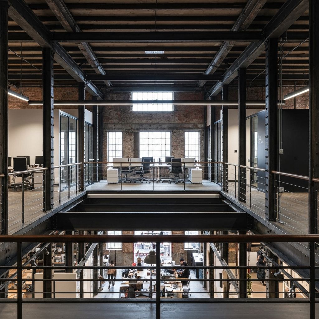 Galpões com Mezanino